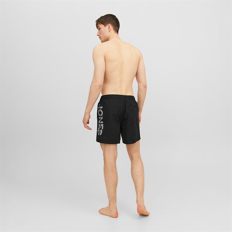JACK & JONES Mens Aruba Jones Swim Shorts Black