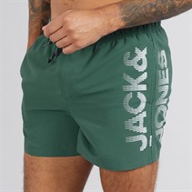 JACK & JONES Mens Aruba Jones Swim Shorts Mallard Green