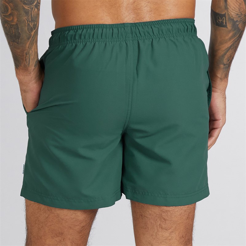 JACK & JONES Mens Aruba Swim Shorts Mallard Green
