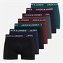 JACK & JONES Boxers Pack Siedem Solid Chris dla niego kolor Navy Blazer/Navy Blazer/Czarny/Czarny/Port Royale/Dgm/Sea Moss