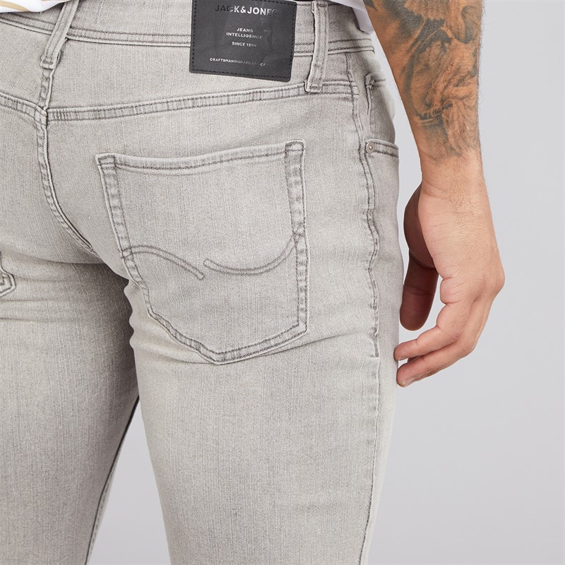 JACK & JONES Herren Glenn Original 333 Slim Fit Jeans Grey Denim