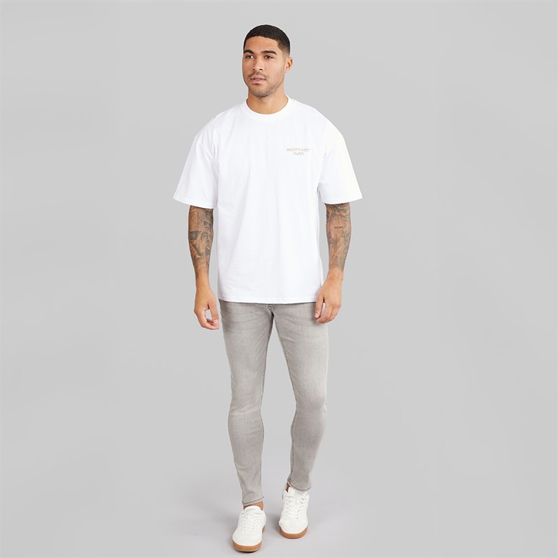 JACK & JONES Herren Glenn Original 333 Slim Fit Jeans Grey Denim