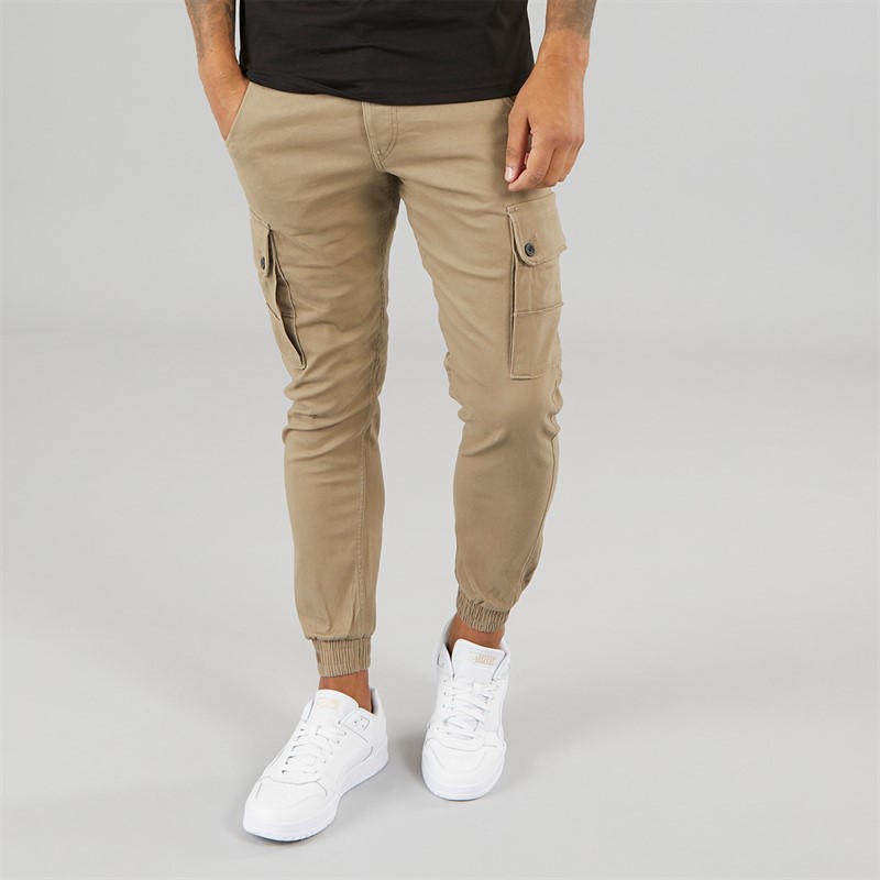JACK & JONES Herren Paul Warner Akm 111 Cargohosen Braun