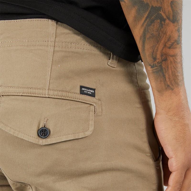 JACK & JONES Herren Paul Warner Akm 111 Cargohosen Braun