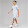 JACK & JONES Boys Beau T-Shirts and Shorts Set Cashmere Blue