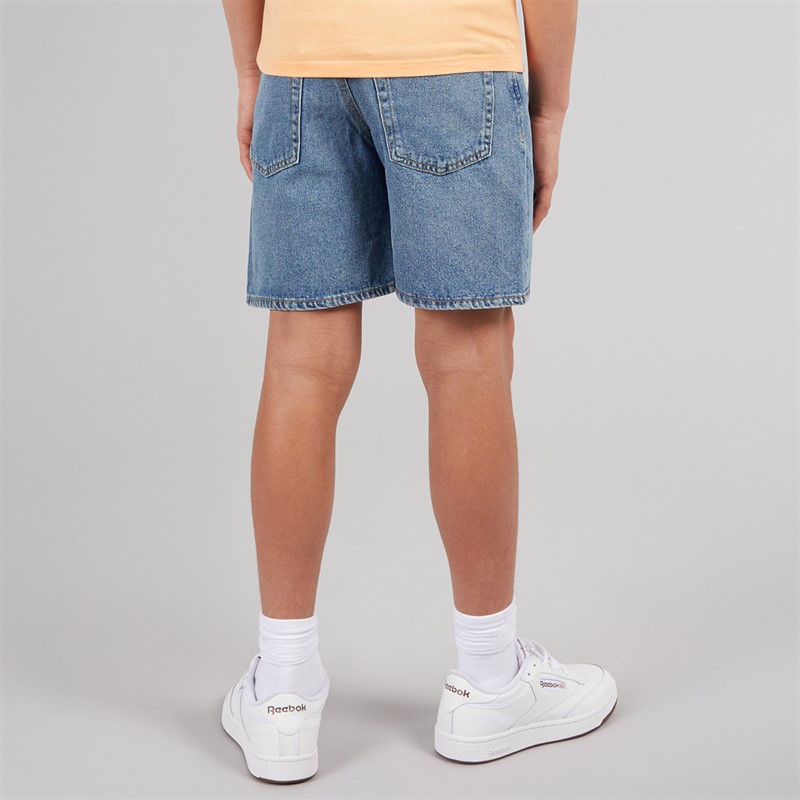 JACK & JONES Boys Tony Akm 310 Shorts Blue Denim