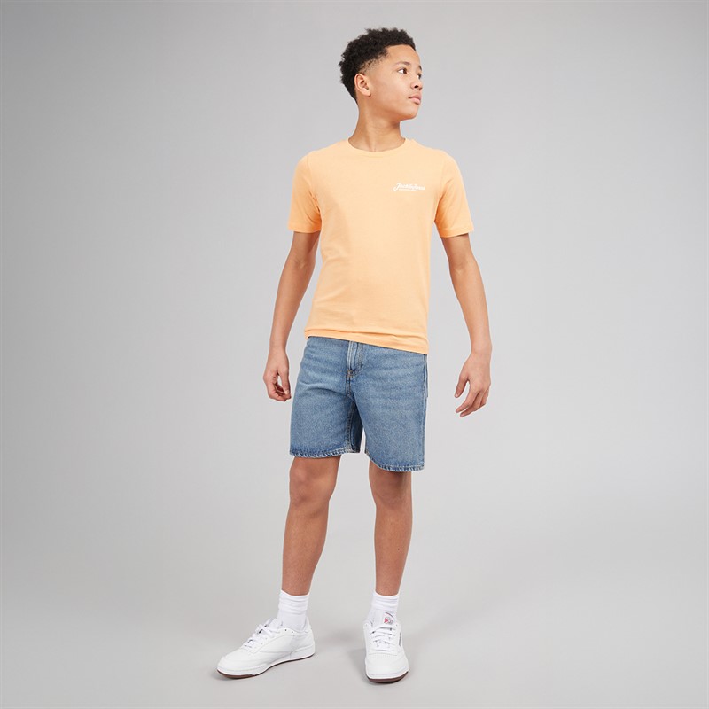 JACK & JONES Boys Tony Akm 310 Shorts Blue Denim