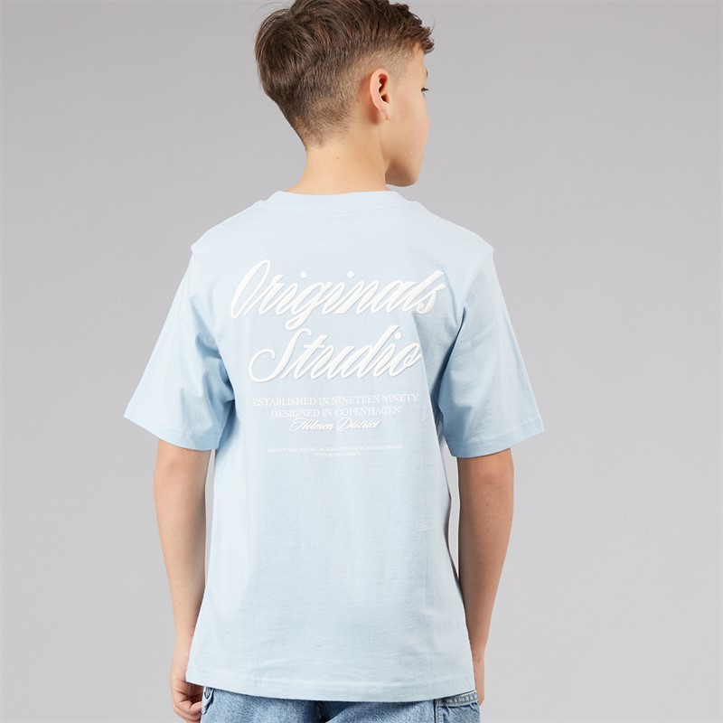 JACK & JONES Boys Norrebro T-Shirt Skyway