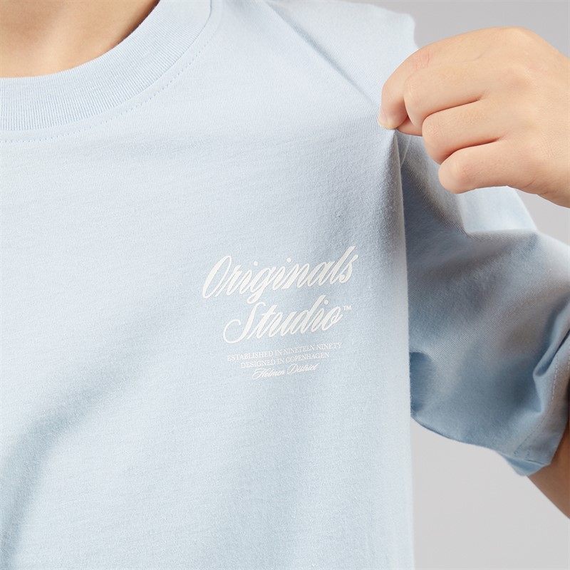 JACK & JONES Boys Norrebro T-Shirt Skyway