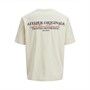 JACK & JONES Junge Islington T Shirt Antique White