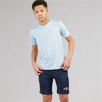 JACK & JONES Junge Mountain Tech T Shirt und Shorts Set Cashmere Blue