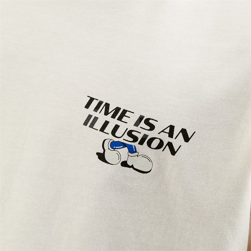 JACK & JONES Boys Bigwig T-Shirt Antique White