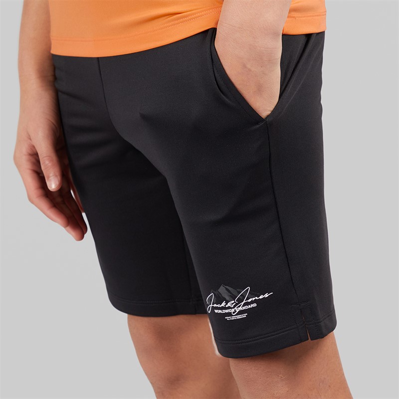 JACK & JONES Junge Mountain Tech T Shirt und Shorts Set Peach Cobbler