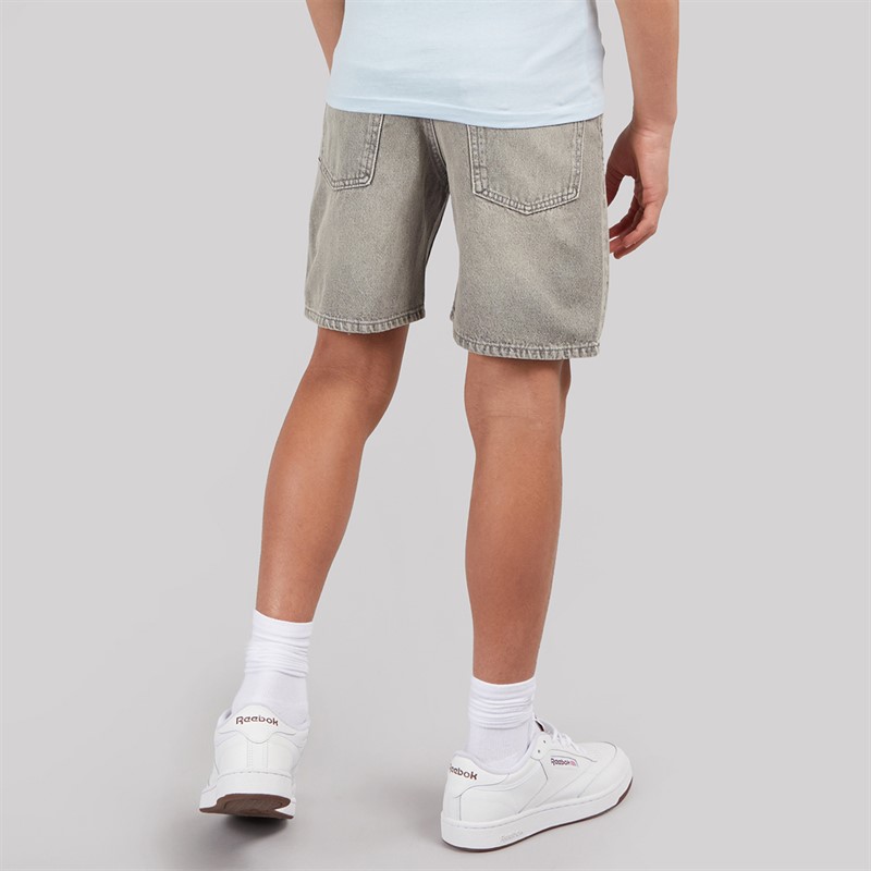 JACK & JONES Boys Tony AKM 310 Shorts Grey Denim