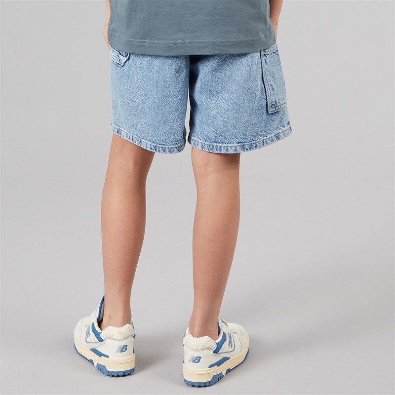 JACK & JONES Junge Tony SQ 234 Carpenter Shorts Blue Denim