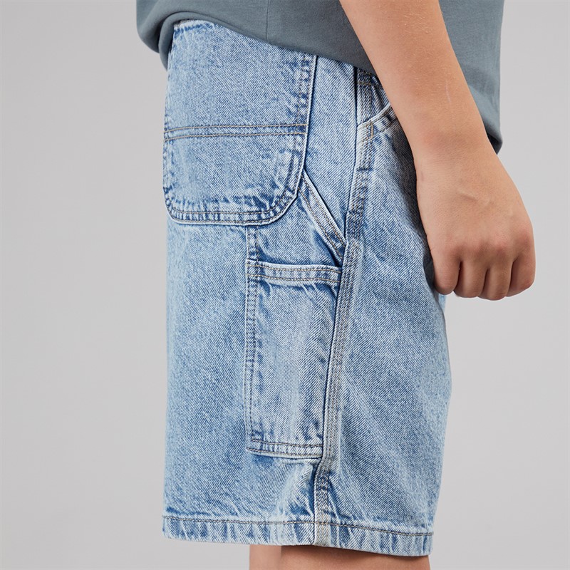 JACK & JONES Junge Tony SQ 234 Carpenter Shorts Blue Denim