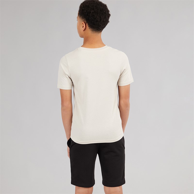 JACK & JONES Boys Beau T-Shirt And Shorts Set Moonbeam