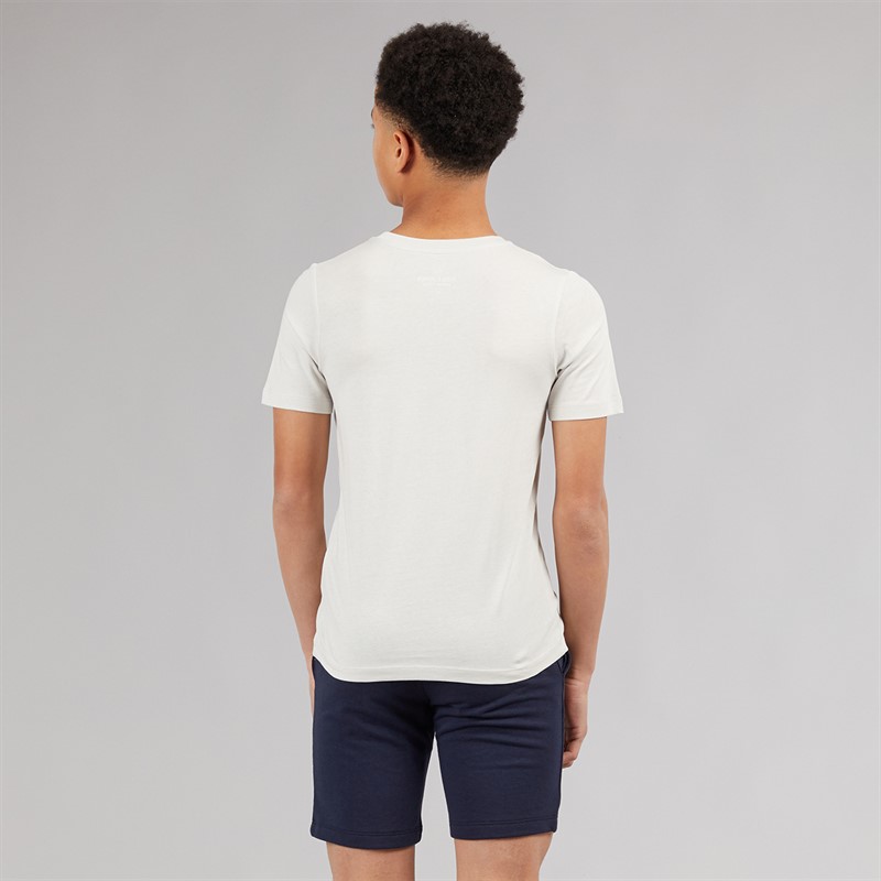JACK & JONES Drenge Brandy T-shirt Og Shorts Sæt Glacier Gray