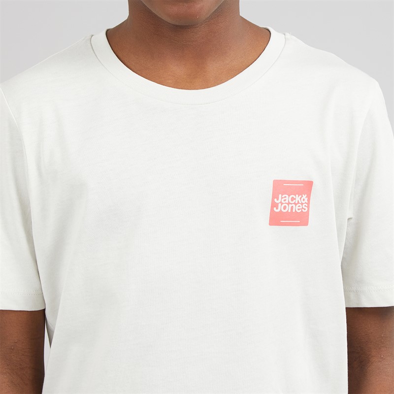 JACK & JONES Junge Brandy T Shirt und Shorts Set Glacier Gray