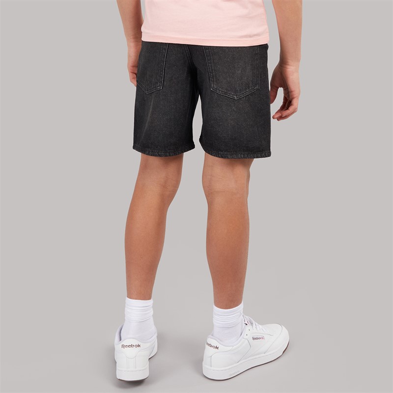 JACK & JONES Boys Tony AKM 310 Shorts Black Denim