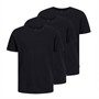 JACK & JONES Junge Bio 3er-Pack T Shirts Schwarz
