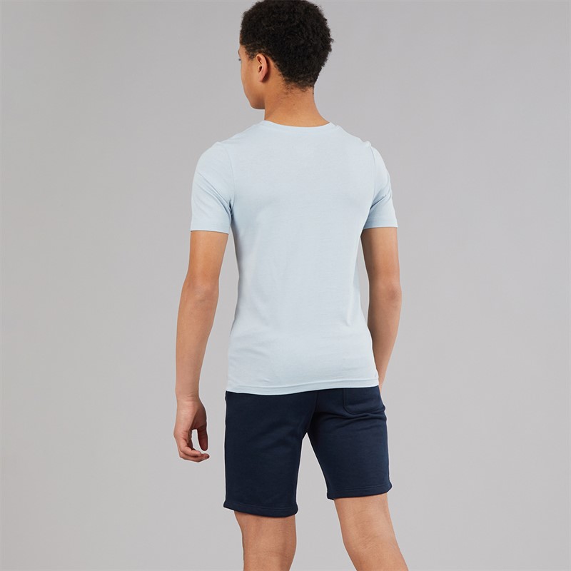 JACK & JONES Drenge Brandon T-shirt og shorts sæt Celestial Blue