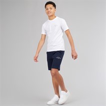 JACK & JONES Boys College T-Shirts And Shorts Set Navy Blazer