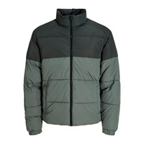 JACK & JONES Heren Maze Puffer Kraag Jas Castlerock