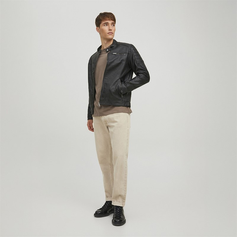 JACK & JONES Mens Jwhtano Jacket Black