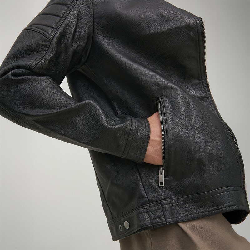 JACK & JONES Mens Jwhtano Jacket Black