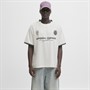 JACK & JONES Mens Cover Retro Football T-Shirt Cloud Dancer