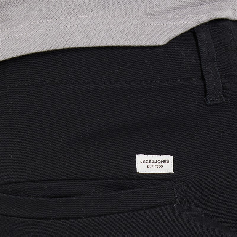 JACK & JONES Mens Marco Ford Chinos Black