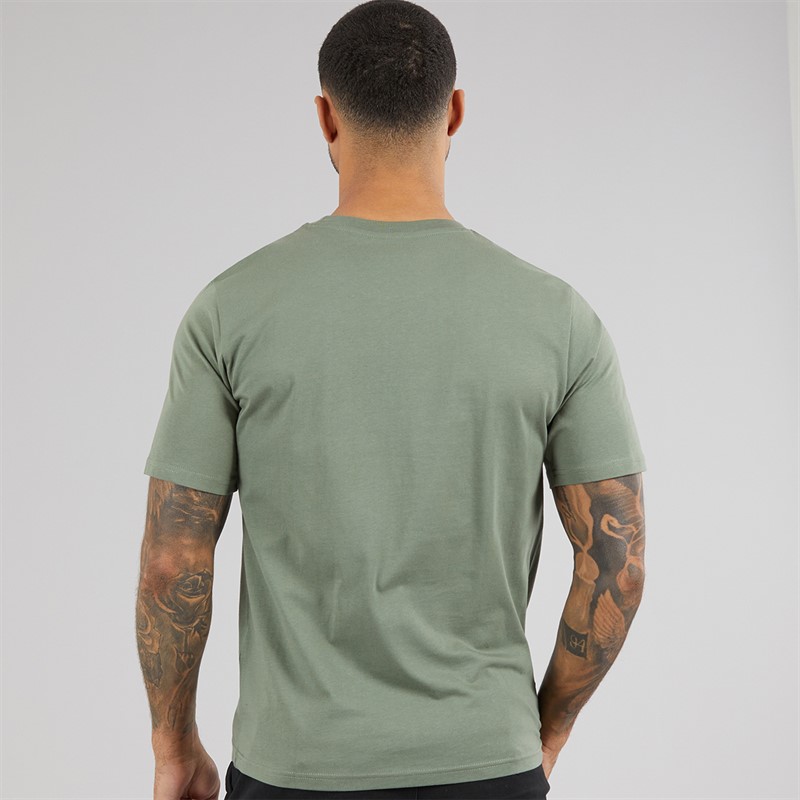 JACK & JONES Mens Relaxed T-Shirt Agave Green