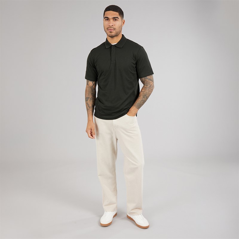 JACK & JONES Mens Crodney Polo Shirt Peat