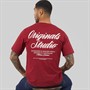 JACK & JONES Mens Norrebro T-Shirt Tibetan Red