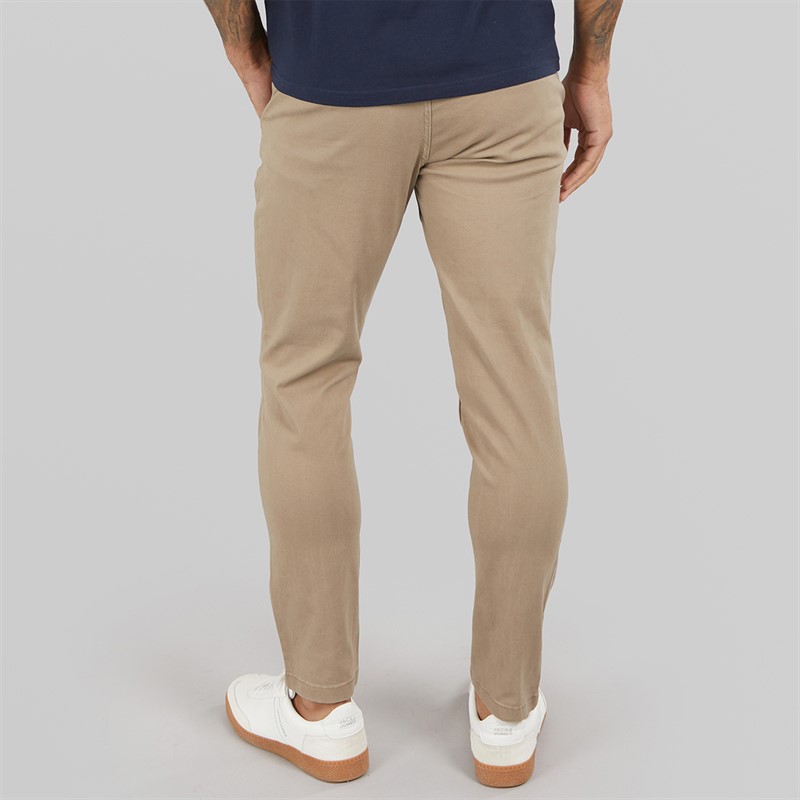JACK & JONES Mens Marco Ford Chinos Beige
