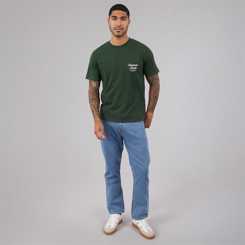 JACK & JONES Mens Norrebro T-Shirt Sycamore