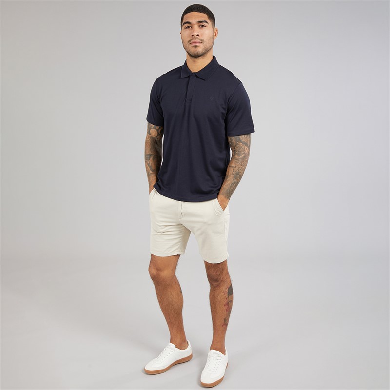 JACK & JONES Mens Crodney Polo Shirt Night Sky