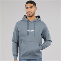 JACK & JONES Mens Vesterbro Hoodie Stormy Weather