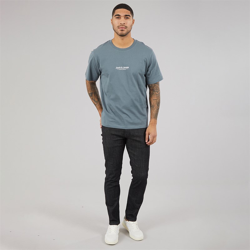 JACK & JONES Mens Vesterbro T-Shirt Stormy Weather