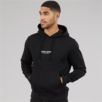 JACK & JONES Mens Vesterbro Hoodie Black
