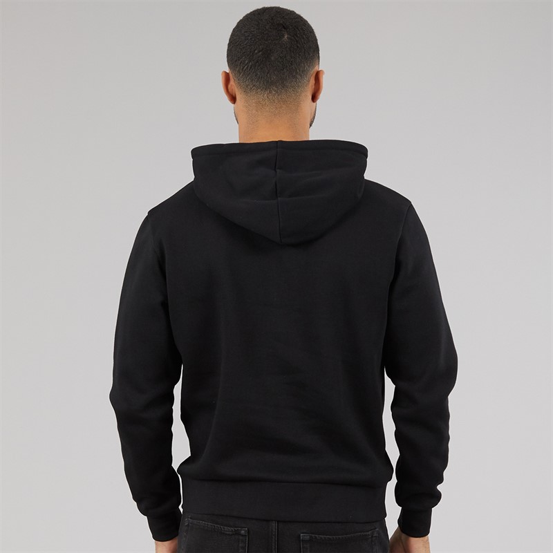 JACK & JONES Mens Vesterbro Hoodie Black
