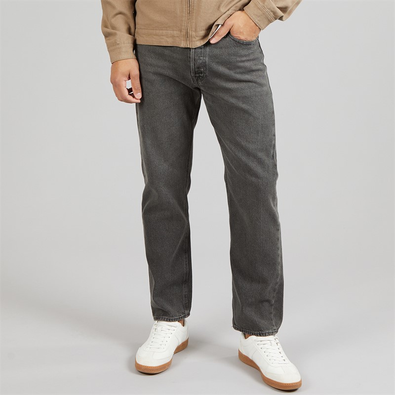 JACK & JONES Jeansy Chris AT 222 Original o kroju o kroju relaxed fit dla niego kolor Czarny