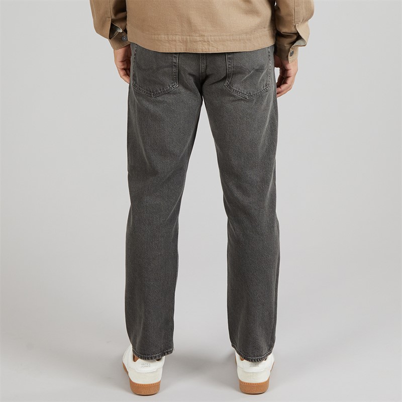 JACK & JONES Jeansy Chris AT 222 Original o kroju o kroju relaxed fit dla niego kolor Czarny