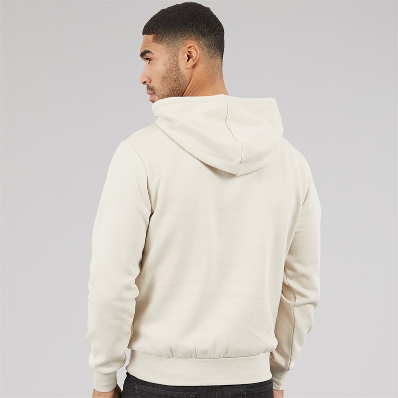 JACK & JONES Mens Vesterbro Hoodie Moonbeam