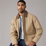 JACK & JONES Mens River Utility Coat Weathered Teak
