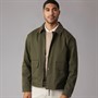 JACK & JONES Mens River Utility Coat Forest Night
