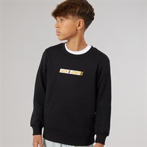 JACK & JONES Boys Munk Sweatshirt Black