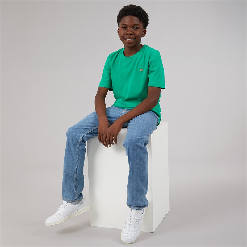 JACK & JONES Boys Clark AKM 964 Jeans Blue Denim