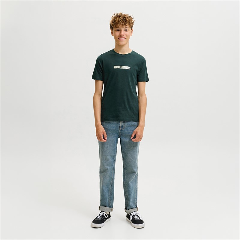JACK & JONES Boys Munk T-Shirt Scarab